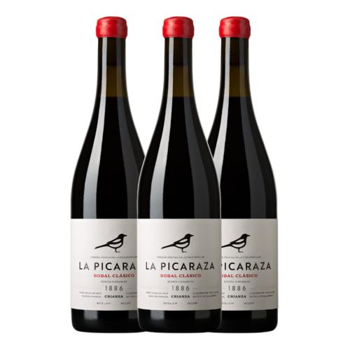 Caja de 3 botellas de “La Picaraza Bobal Clásico 2020”